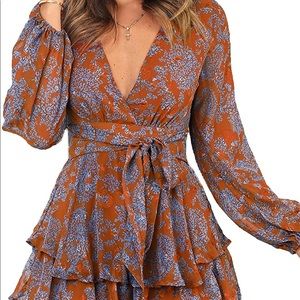 Amazon romper. Never worn. Size large.